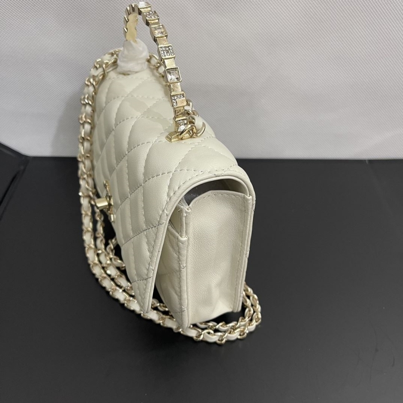 Ch**el top handle bags